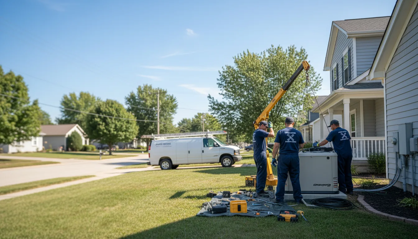 Generator Installation in Liscomb, IA near me